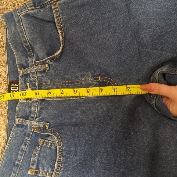 BDG medium dark blue 90's Bootcut high rise jeans - Picture 6 of 12